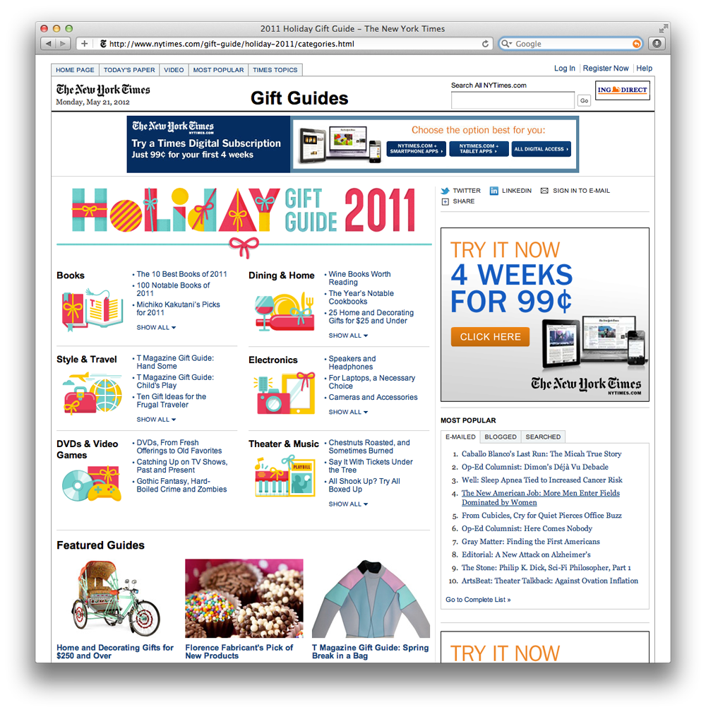 NY Times Holiday Gift Guide Erik Marinovich